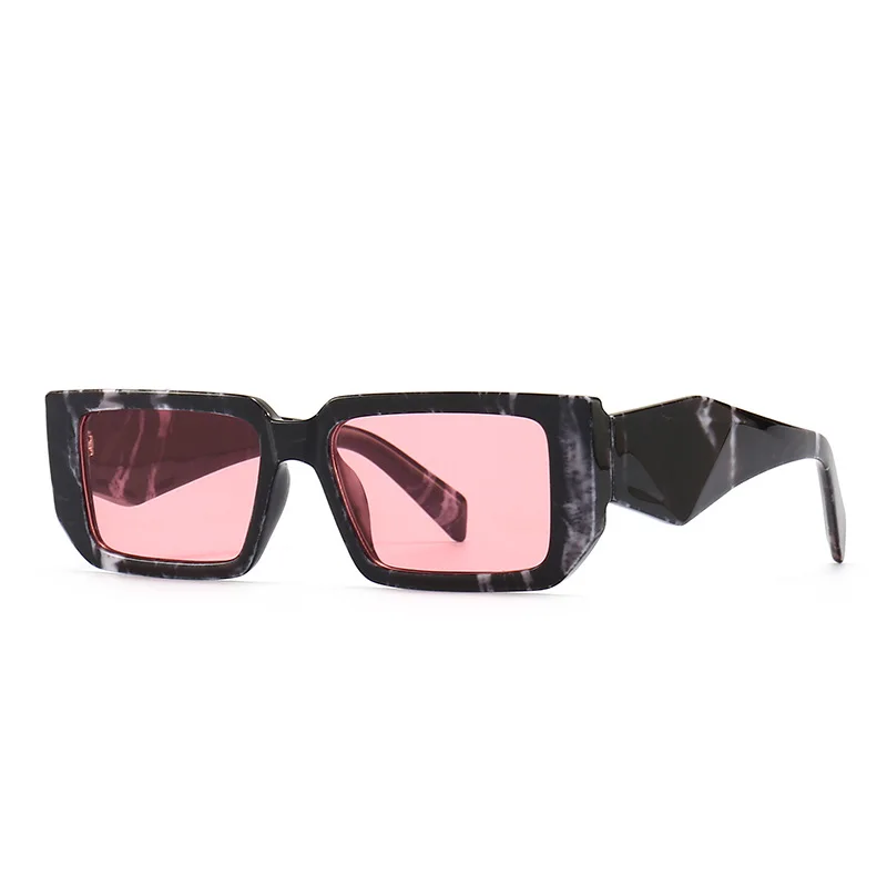 

Wide leg polygon sunglasses uv protection 2022 luxury brand designer Ins Popular personality sunglassses high quality oculos