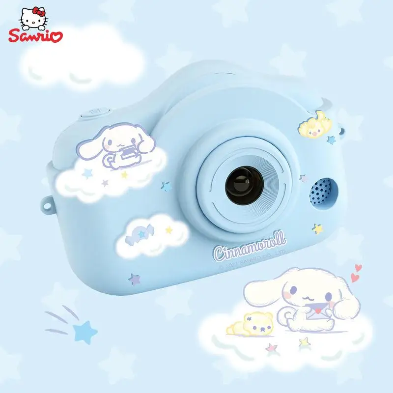 

Кавайная Sanrio Kuromi Cinnamoroll камера аниме Slr цифровая камера Мини Hd Передняя и задняя двойная камера видео Милая Студенческая подарочная