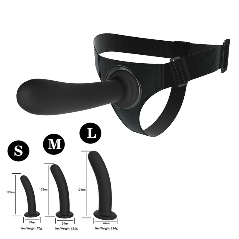 Силиконовая анальная пробка на большом пенисе регулируемые БДСМ-штаны