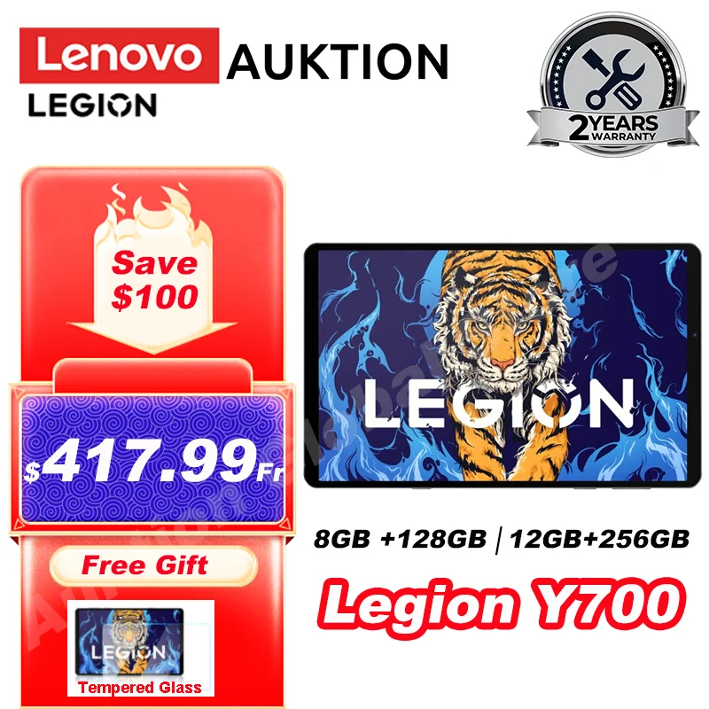 Оригинальные игровые планшеты Lenovo Tab LEGION Y700 официальная версия 2022 процессор