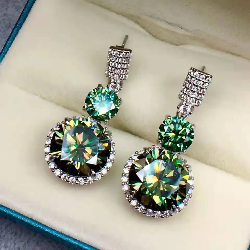 

Комплект из серег и колье, из серебра 925 пробы