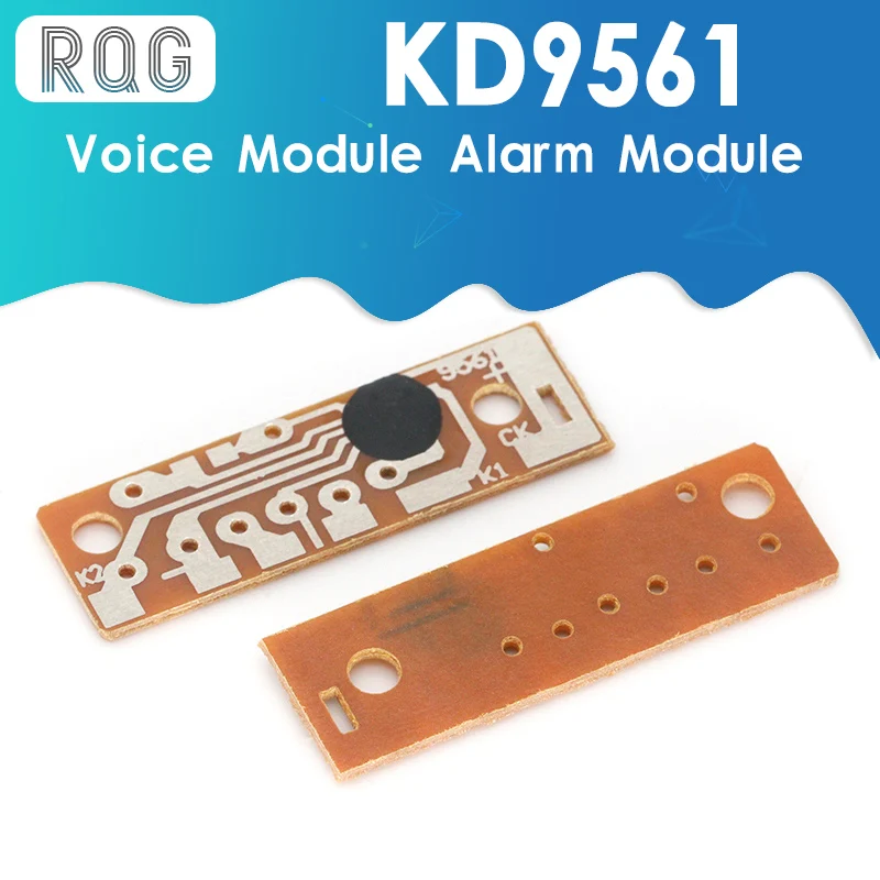 

Voice Module KD9561 CK9561 Alarm Module 4 Kind of Sound DIY Kit VCC GND