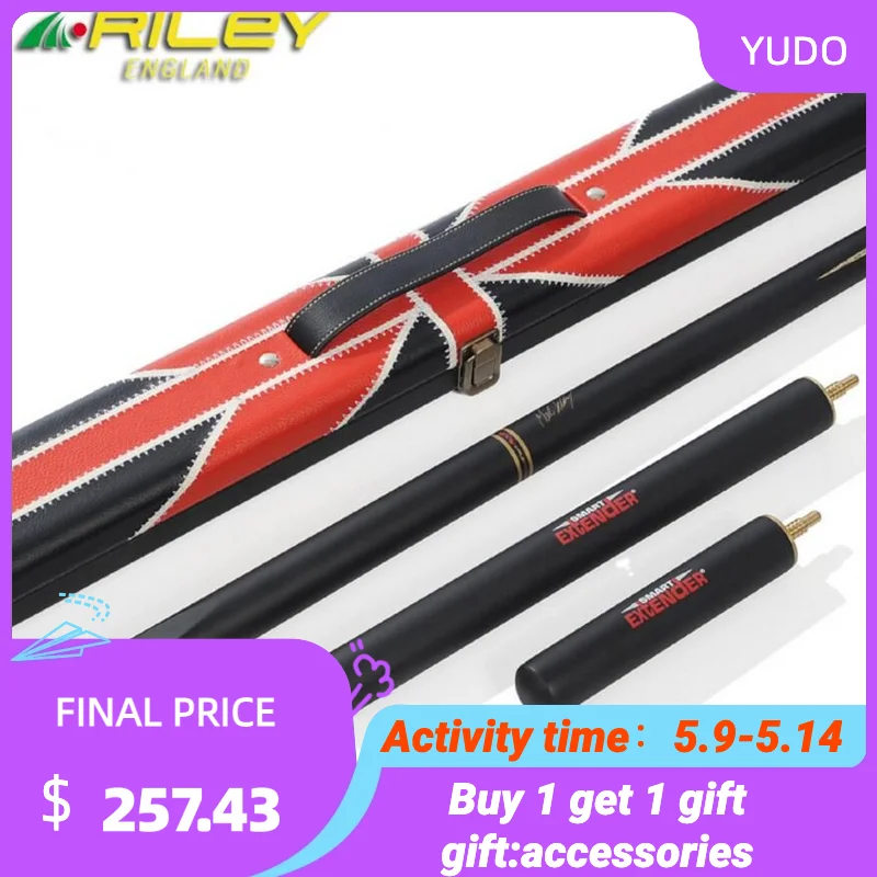 

Бильярдный Кий 9,5 мм, с 2 удлинителями, мм