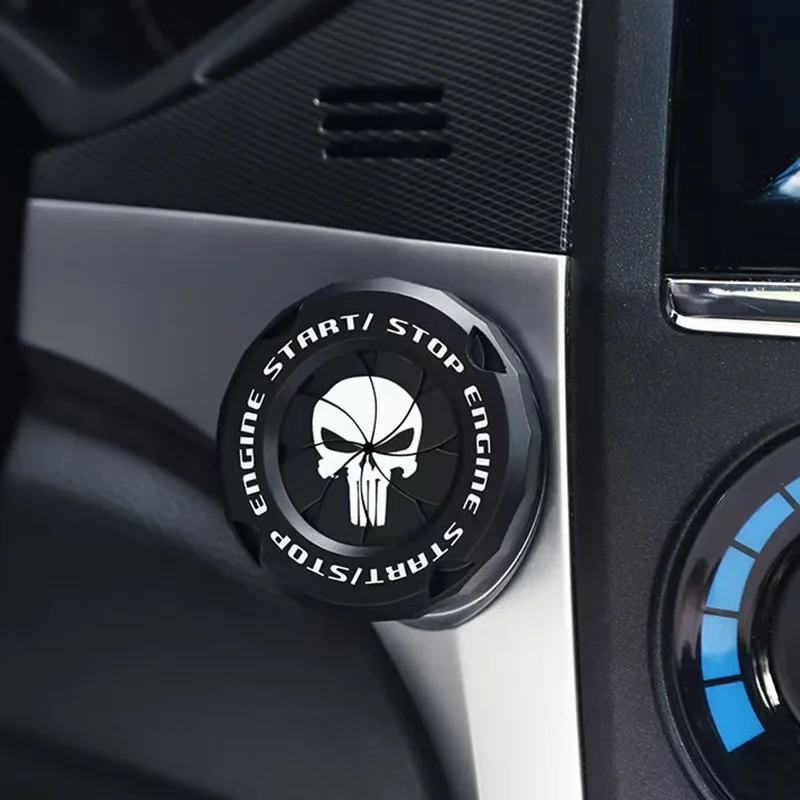 

Крышка кнопки запуска двигателя автомобиля, декор интерьера автомобиля, переключатель зажигания двигателя, защитный чехол, кольцо запуска мотоцикла