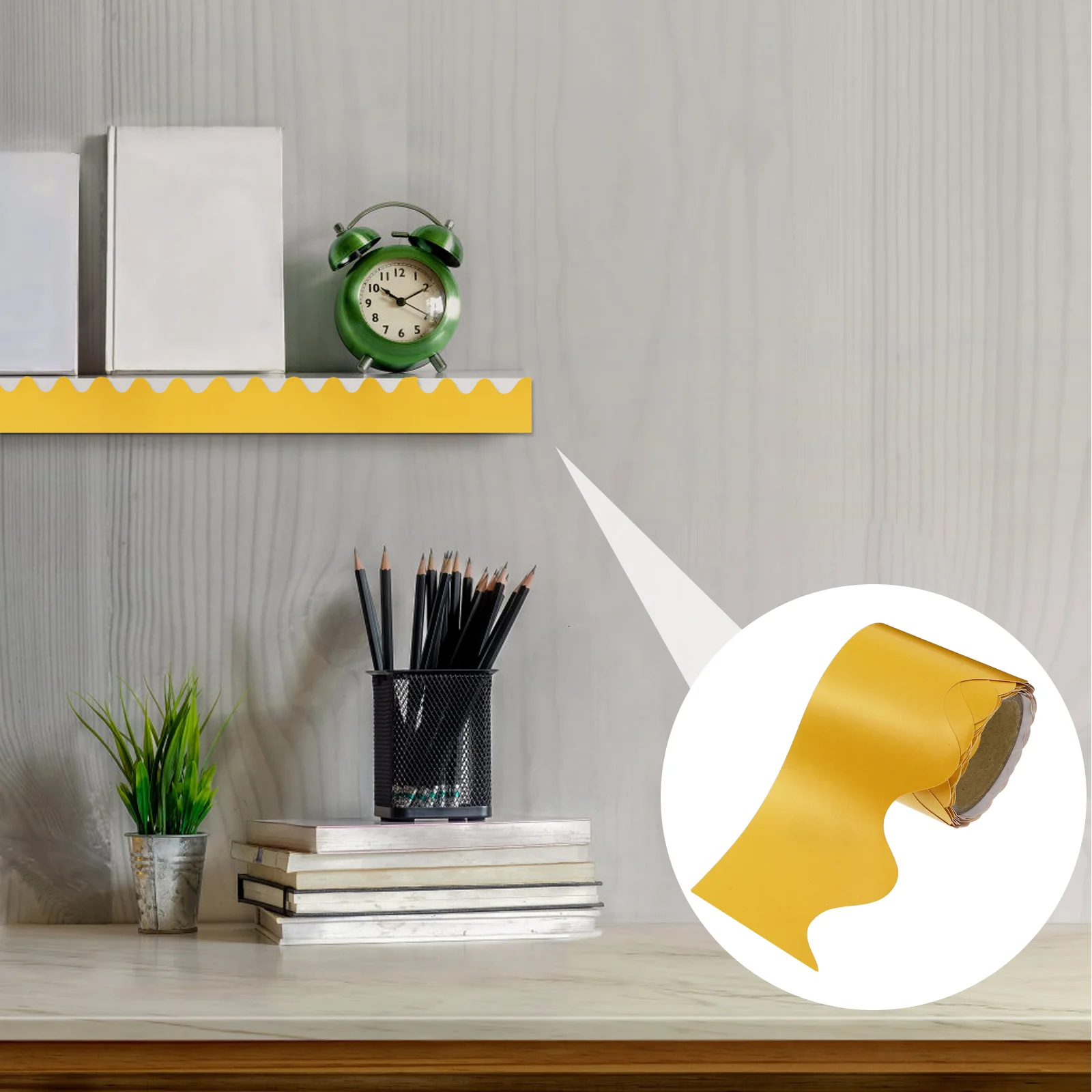 5-метровая наклейка декоративная бумага офисная белая доска для плакатов