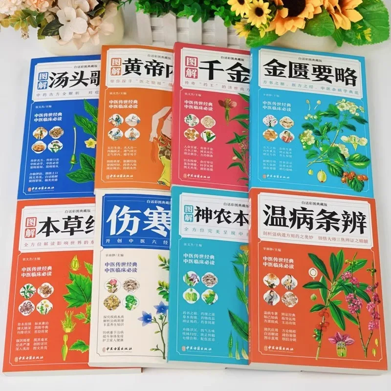 Фото Компендиум Materia Medica, внутренняя банка желтого императора, книги для сохранения здоровья традиционной китайской медицины №4