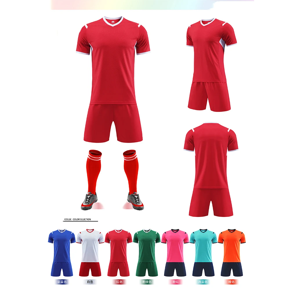 

Profession Custom Quick Dry Breathable Football Soccer Jersey Wear Design High Quality Men's Soccer Uniform