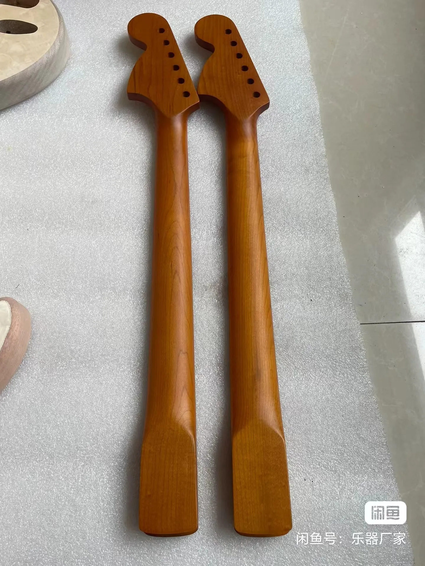 1 шт. новый гриф для электрогитары из тощенного клена квадратная инкрустация