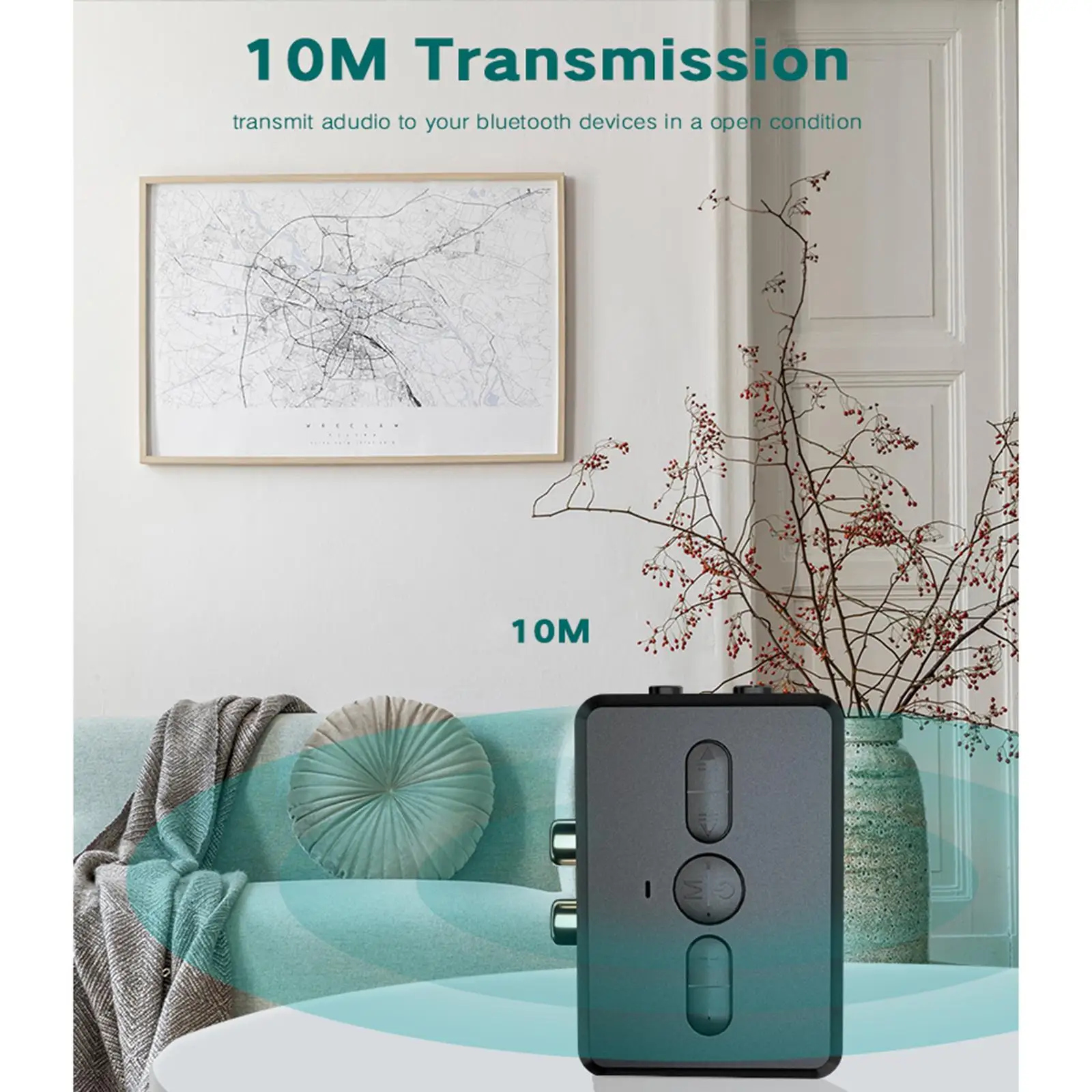 5.0 Передатчик-приемник RT01 с микрофоном AUX для наушников