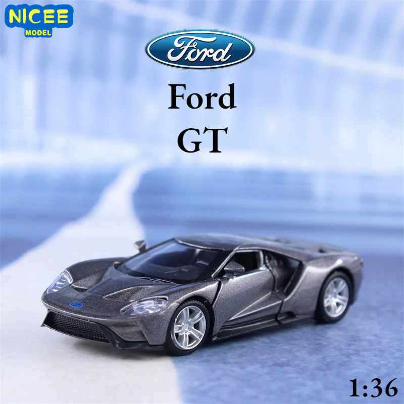 

1:36 Ford GT sports car High Simulation Diecast Car Metal Alloy Model Car Children's toys collection gifts F3