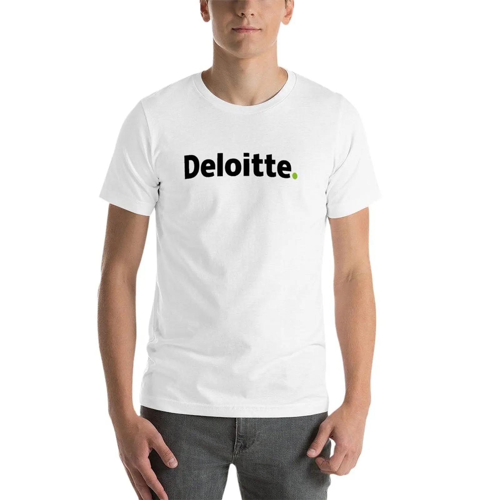 Фото Футболка Deloitte US Audit, Consulting, Advisory and Tax Services, футболки из 100% хлопка, мужская футболка, летняя футболка №3