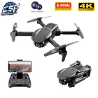 V22 Дрон мини 6K HD Двойная камера FPV профессиональная аэрофотосъемка Предотвращение препятствий складной RC Квадрокоптер вертолет игрушки