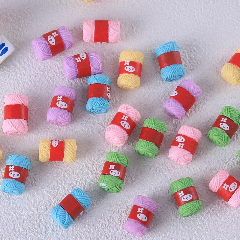 

10 шт., миниатюрные вязаные шарики из полимера, Lets Start