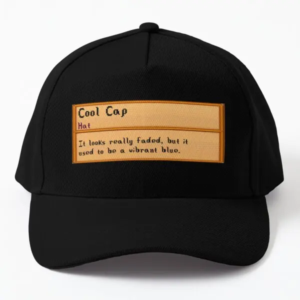 

Cool Cap Baseball Cap Hat Bonnet Spring Solid Color Black Hip Hop Boys Casquette Casual Printed Mens Sport Snapback Women