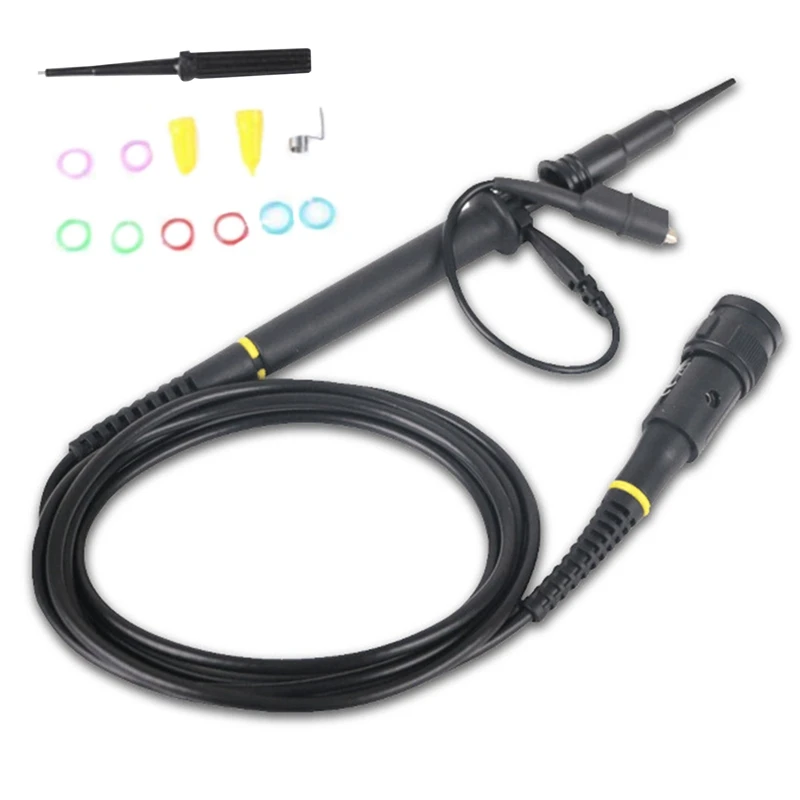 

Hantek T3100 100:1 High Voltage Oscilloscope Probe 100Mhz 2500V BNC Interface Oscilloscope Test Probe