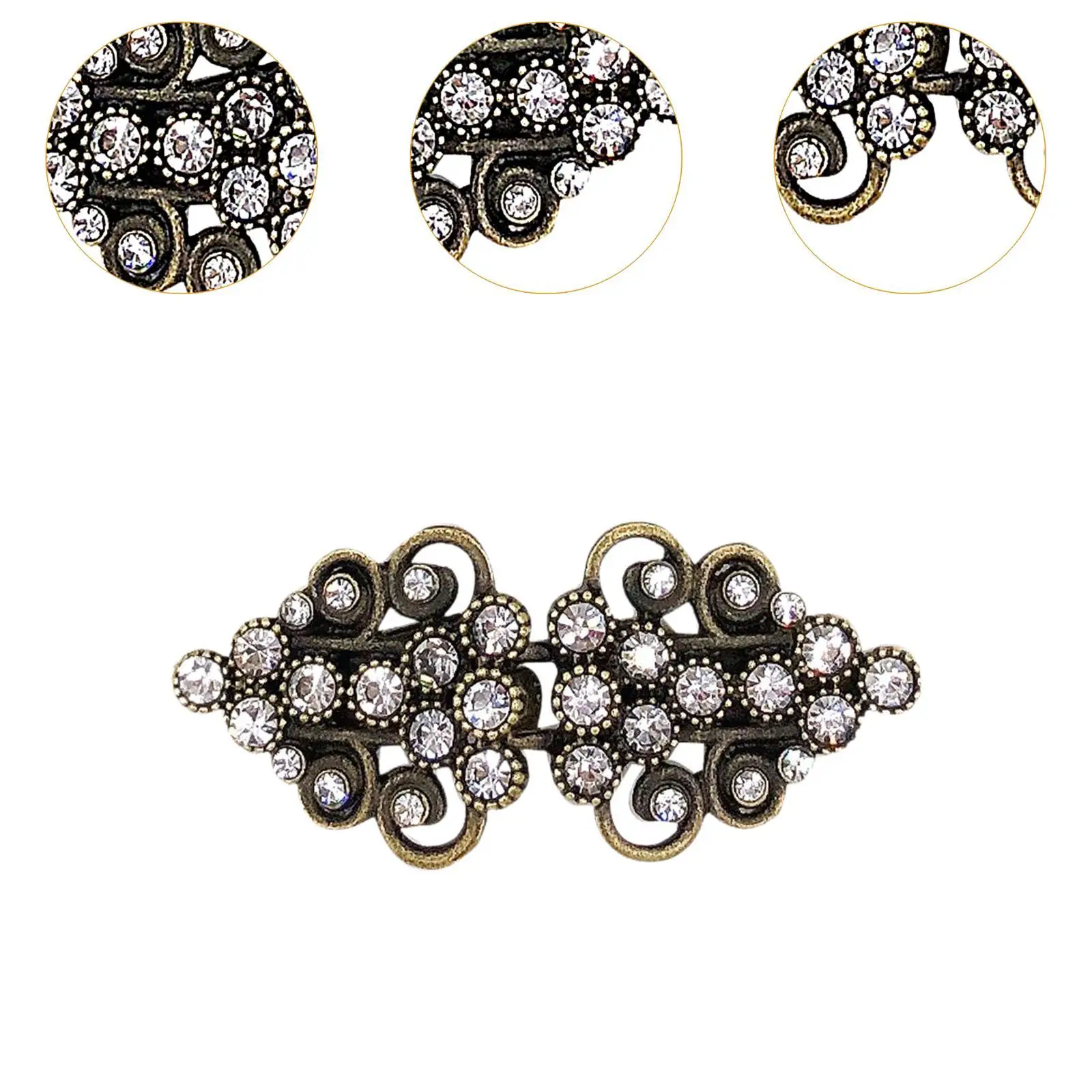 Зажим для свитера простые в использовании аксессуары с вырезами на воротнике