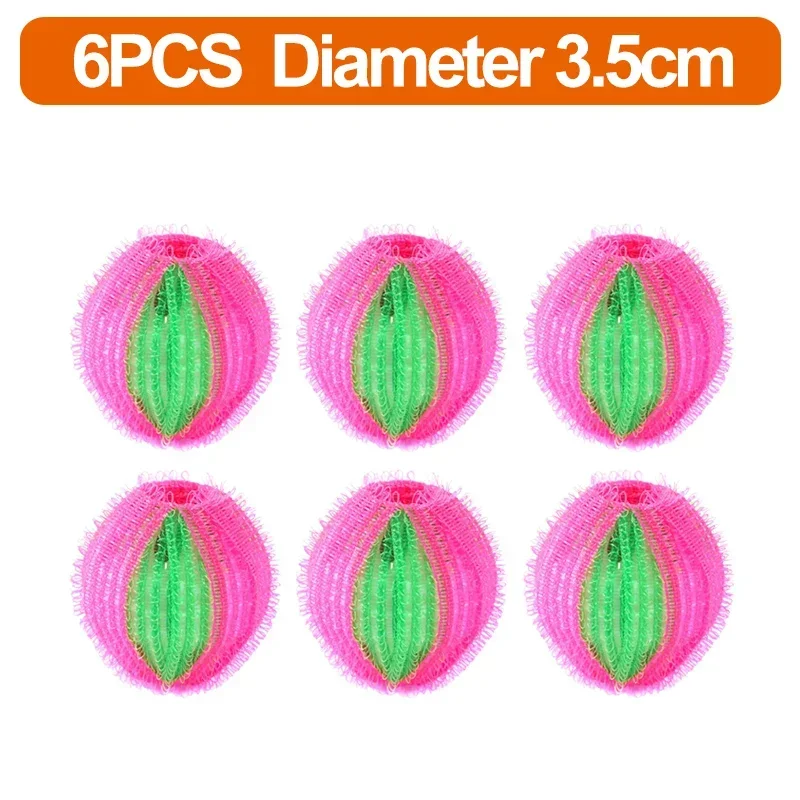 

Шарики для стирки из пластика и нейлона, набор из 6/12/18/24 штук