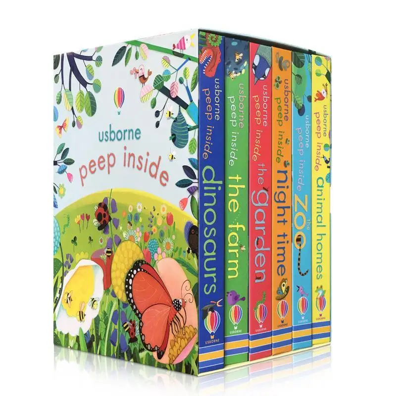

6 книг/набор, детские книги для чтения на английском языке
