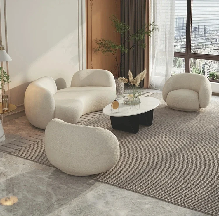 Скандинавская ткань для гостиной в маленькой квартире искусственное ремесло