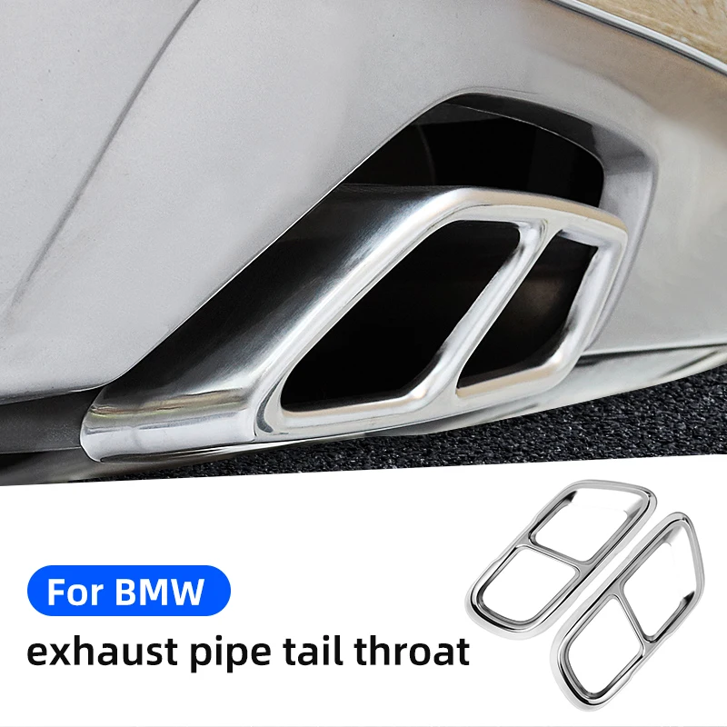 

Stainless Steel Car Exhaust Muffler Pipe Cover Trims For BMW G20 G32 6GT G11 G12 X3 G01 X4 G02 X5 G05 X6 G06 X7 G07 Accessories