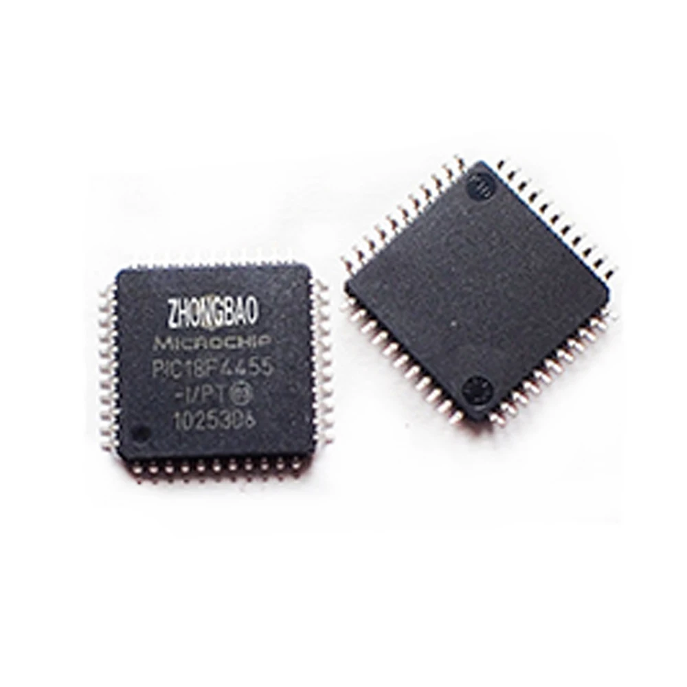 

(1 шт.) Φ/PT IC PIC MCU FLASH 12KX16 44tqfp PIC18F4455-I 18F4455 PIC18F4455