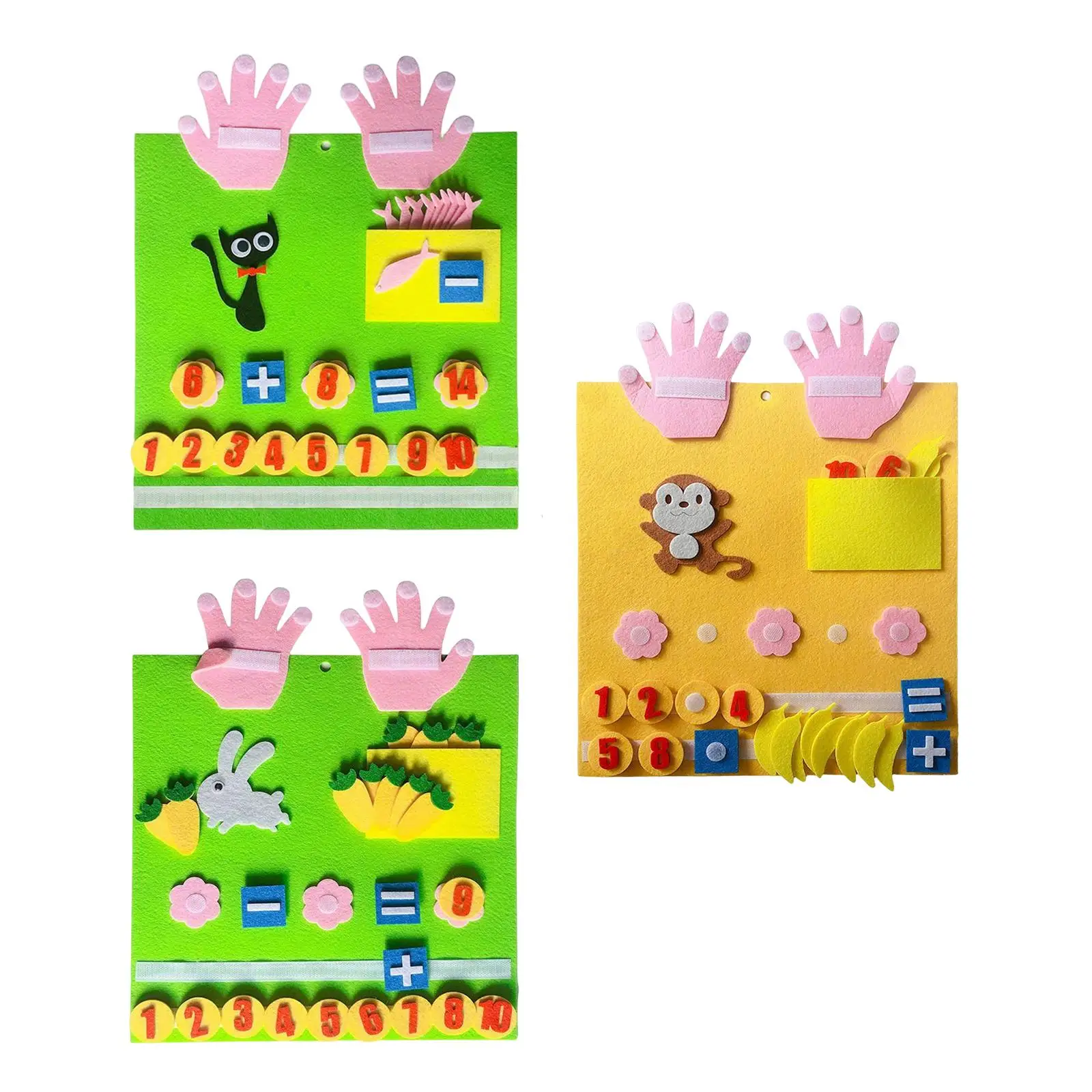 

Number Matching Toys Math Teaching Aid for Learning Numbers Home Decor