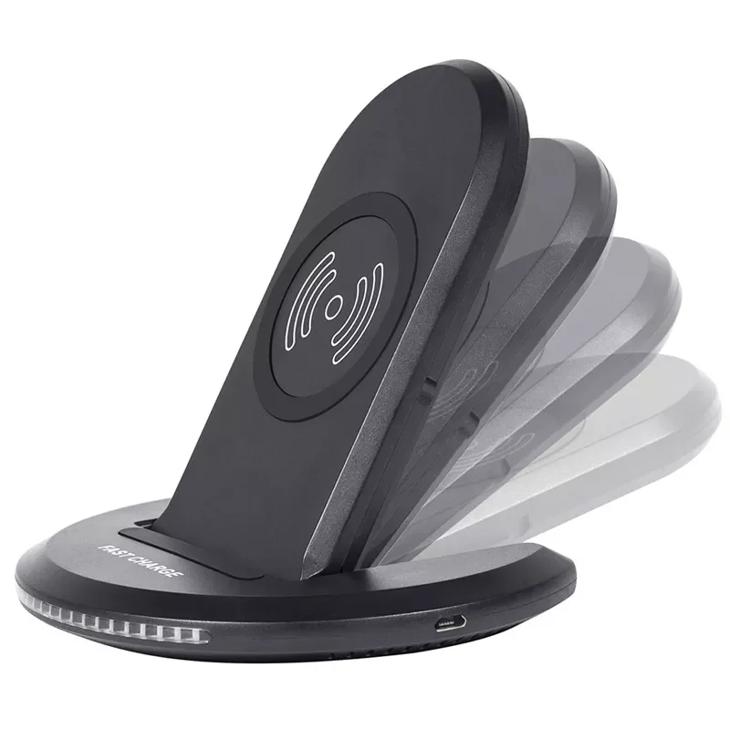 

10W Fast Wireless Charger Stand for IPhone 13 12 11 Pro Max XS Samsung S21 S20 fe S10 S9 CellPhone QI Wireless charging Pad