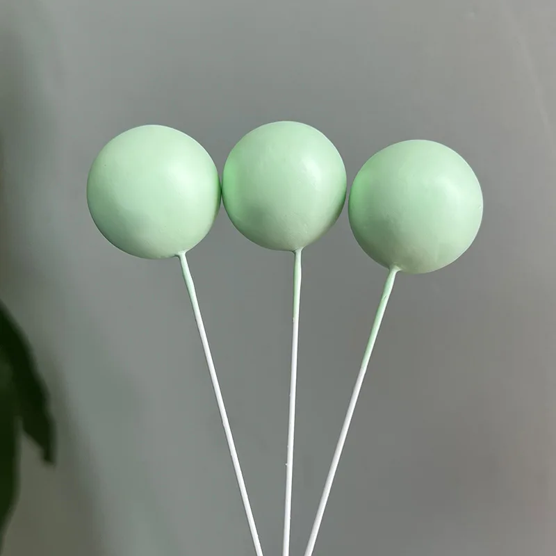 Акриловые украшения для торта Oh Baby 31 шт. металлические золотые и белые шарики из