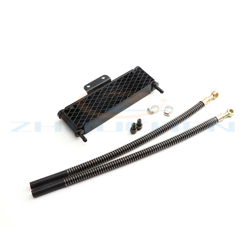 

Для KAYO APOLLO 50 70 90 110 125cc горизонтальный двигатель Dirt Pit Monkey Bike ATV моторный масляный Охлаждающий радиатор