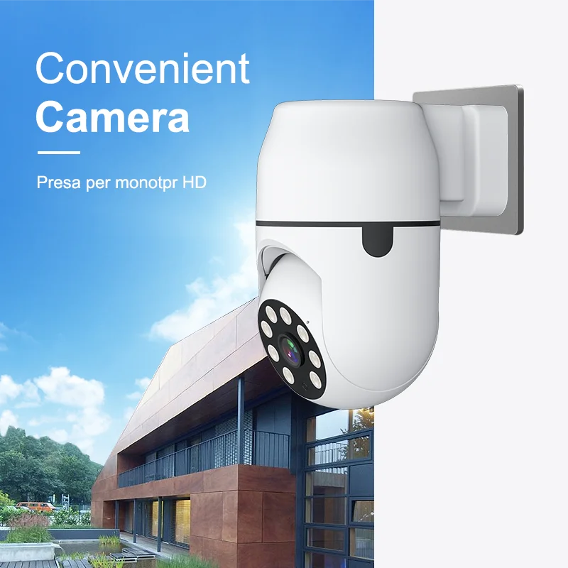 

2MP WiFi IP Camera Wireless Full Light Night Vision Baby Monitor Video Surveillance CCTV Camera Smart Home Security Camera