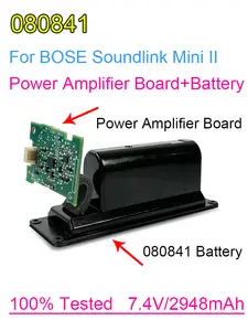 Bose Soundlink Mini 용 Dodomorn Wireless Bluetooth 스피커 배터리 2 시리즈 080841 088796 088789 088772 2inr19/66 7.4V 2948mah
