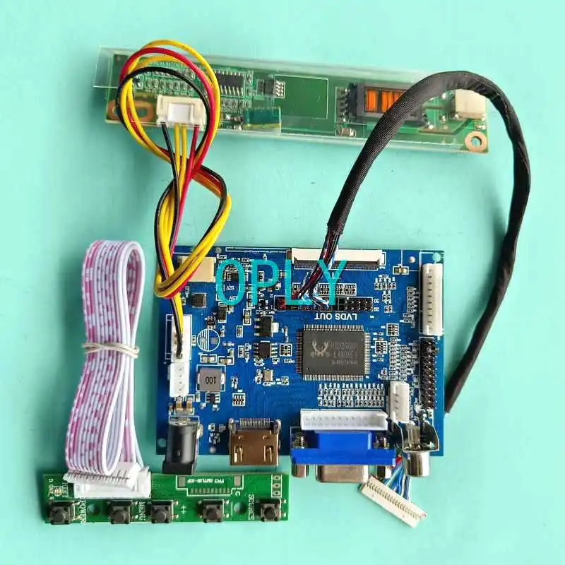 

LCD Display Panel Controller Board Fit LQ141X1LH43 TX36D79VC1CAB DIY Kit 14.1" 20 Pin LVDS 1024*768 1CCFL HDMI-Compatible AV VGA