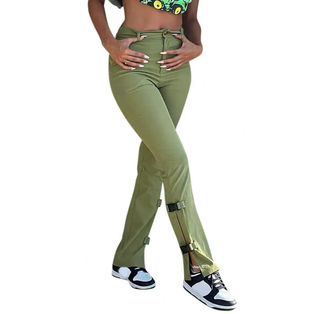 

Брюки женские прямые с завышенной талией, винтажные спортивные штаны-карго, брюки-карандаш, модные Джоггеры для фитнеса, женская одежда