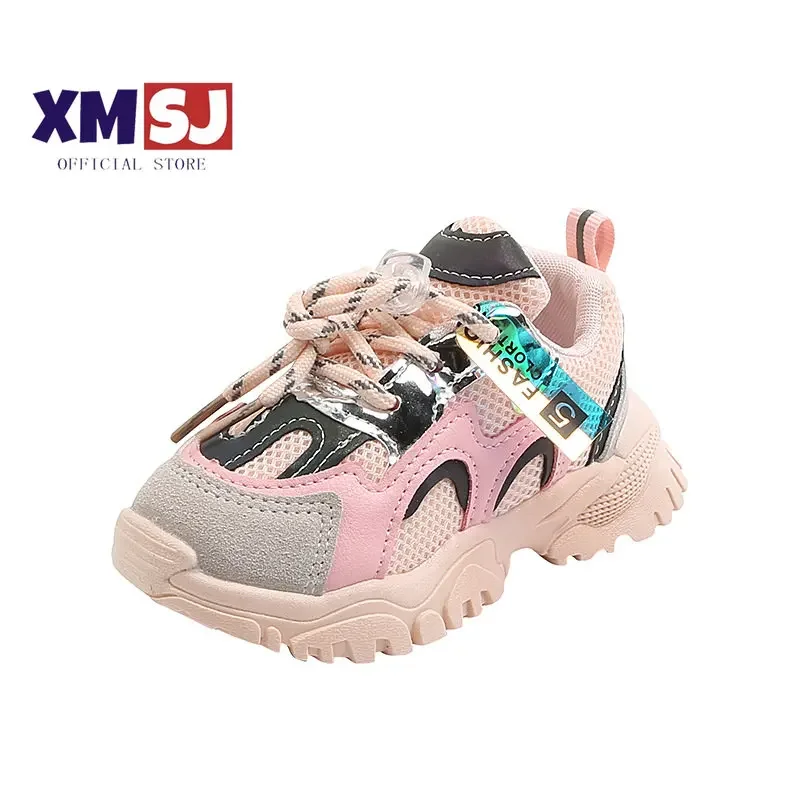 

Children Sports Shoes Infant Soft-soled Toddler Shoes Fall New Girls Baby Breathable Net Sneakers Fashion Kids Shoes for Boys