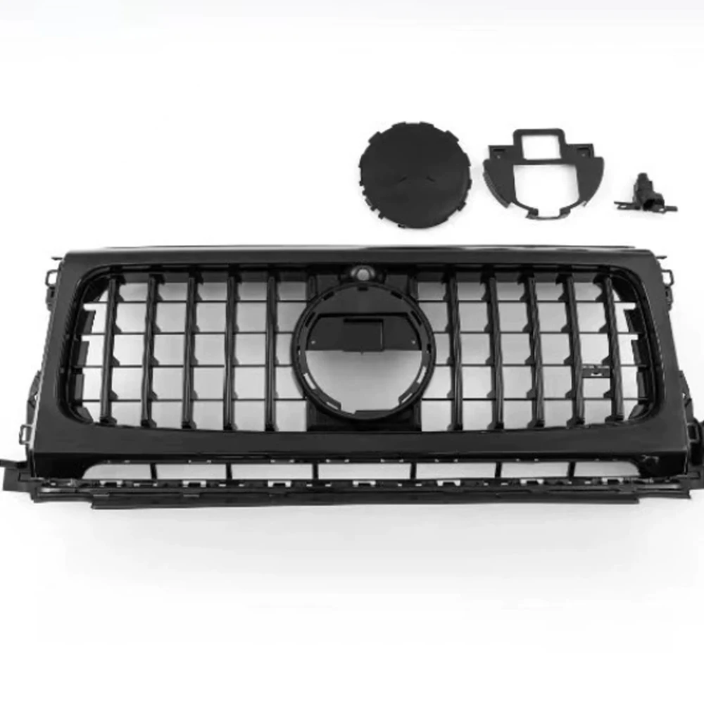 Для Benz G Class W464 G500 G350D G400D 2019-2024y к решетке G63 Материал ABS GTR Стиль Racing Grills Для G wagon (art.: 3920d41a80968) - 3920d41a80968