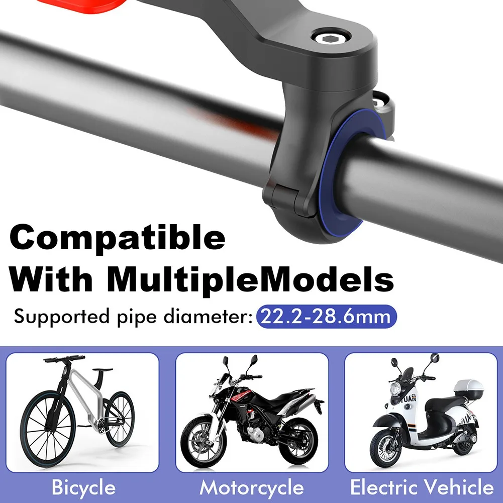 

Newest Durable Reliable Useful Phone Bracket Holder Cellphone Handlebar Plastic Bike Motorcycle Cycling Lock Out