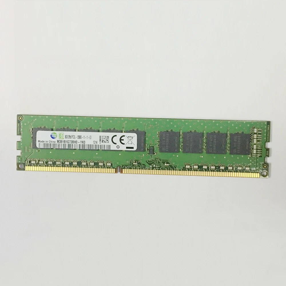 

For IBM X3100 X3200 X3250 M3 M4 M5 Server Memory 8GB 8G DDR3L 1600 2RX8 UDIMM ECC RAM High Quality Fast Ship