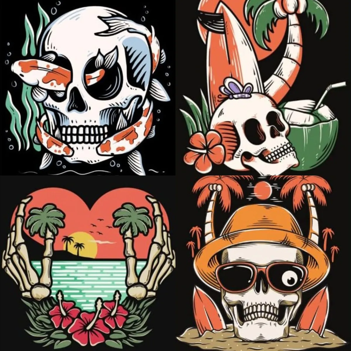 Алмазная 5D картина с черепом вышивка креативных страз сделай сам полное