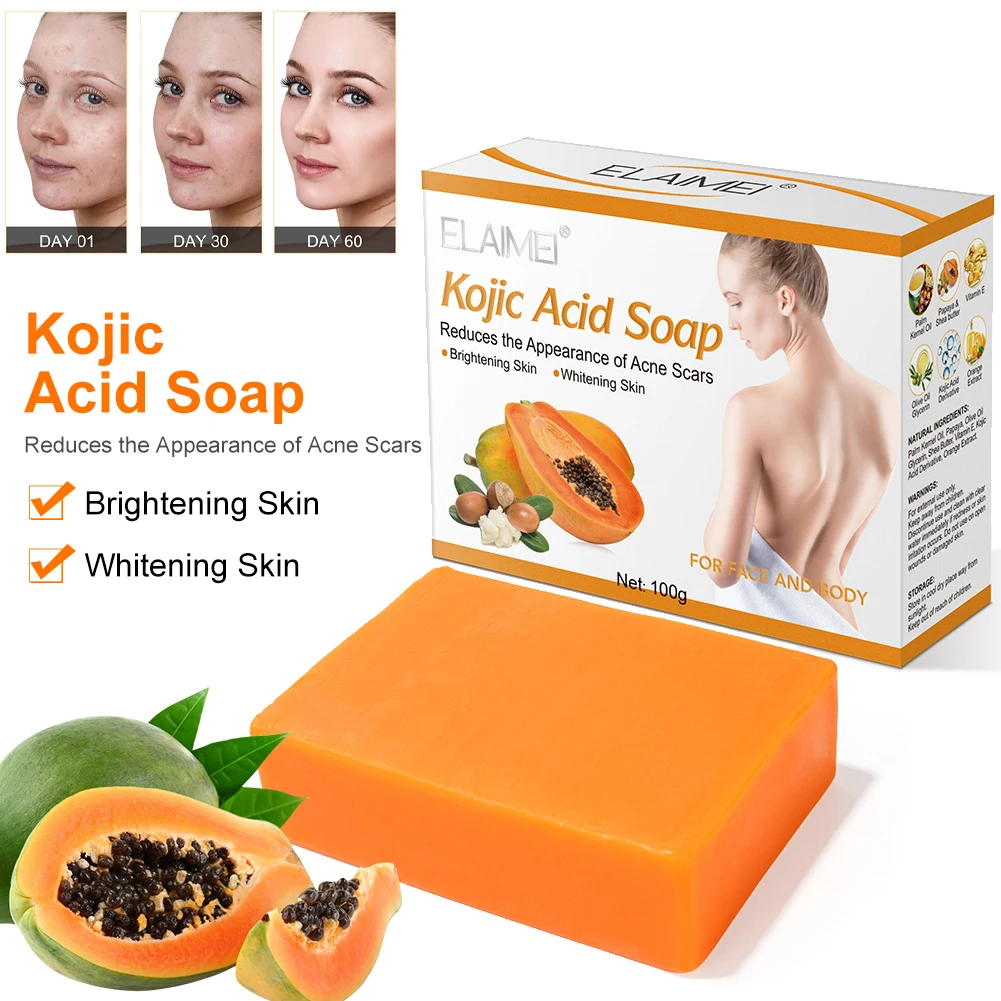 

Pawpaw эфирное масло мыло с койевой кислотой ручная работа, очистка лица, тела, устройство для удаления, отбеливания, мыла для ванны, осветление, ремонт кожи лица