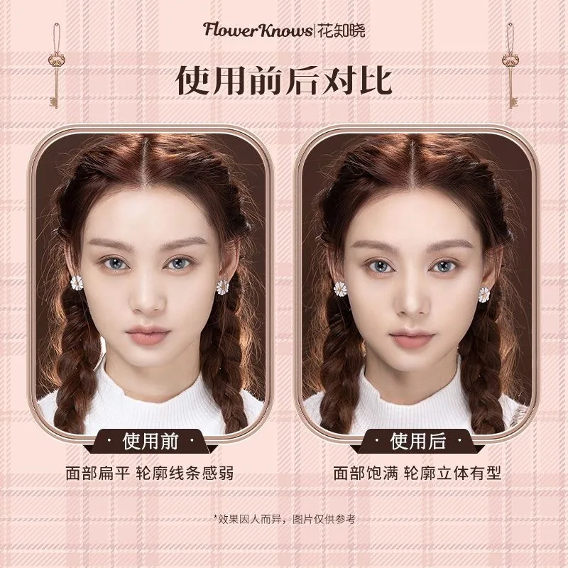 Flower Knows Chocolate Shop Relief Highlighter Contour Bronzer Palette 16 г