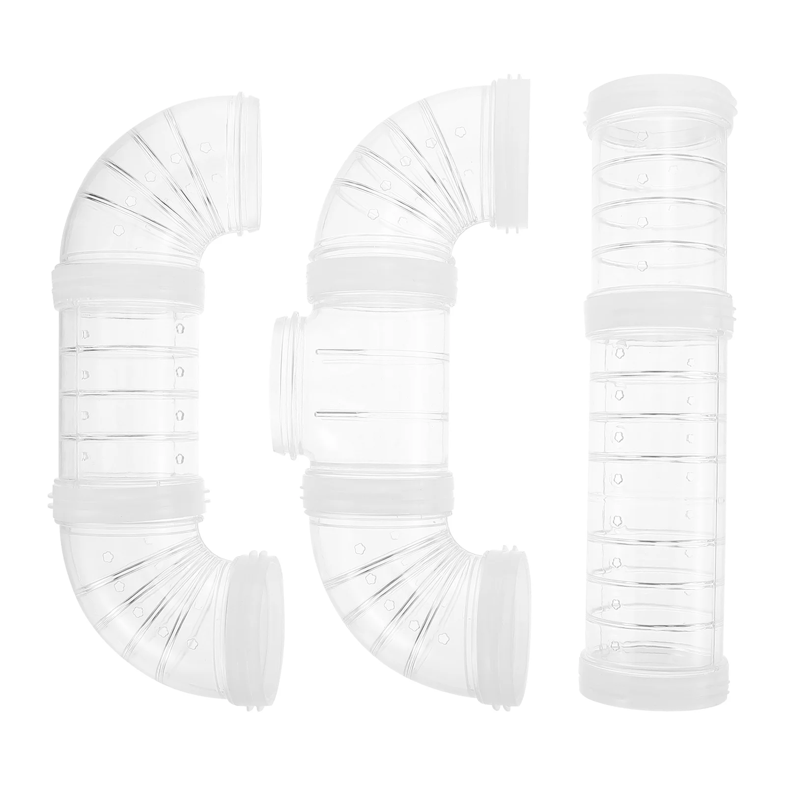 

Hamster Tubes Cage Tunnels Tunnel Tube Toys Accessories Maze Ferret Diy Guinea Rat Kit Plastic Track Set Toy External Hamsters