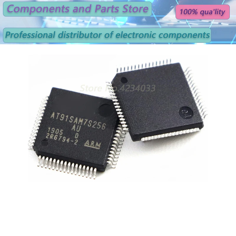 

1PCS AT91SAM7S256-AU AT91SAM7S256-A AT91SAM7 QFP NEW100% AT91SA M7S256-AU