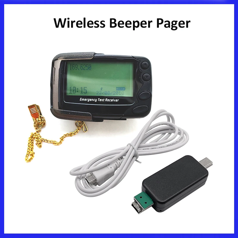 wireless calling system Alpha-numeric pager Multi-function Emergency Text Receiver Beeper pocsag Program pagers beepers