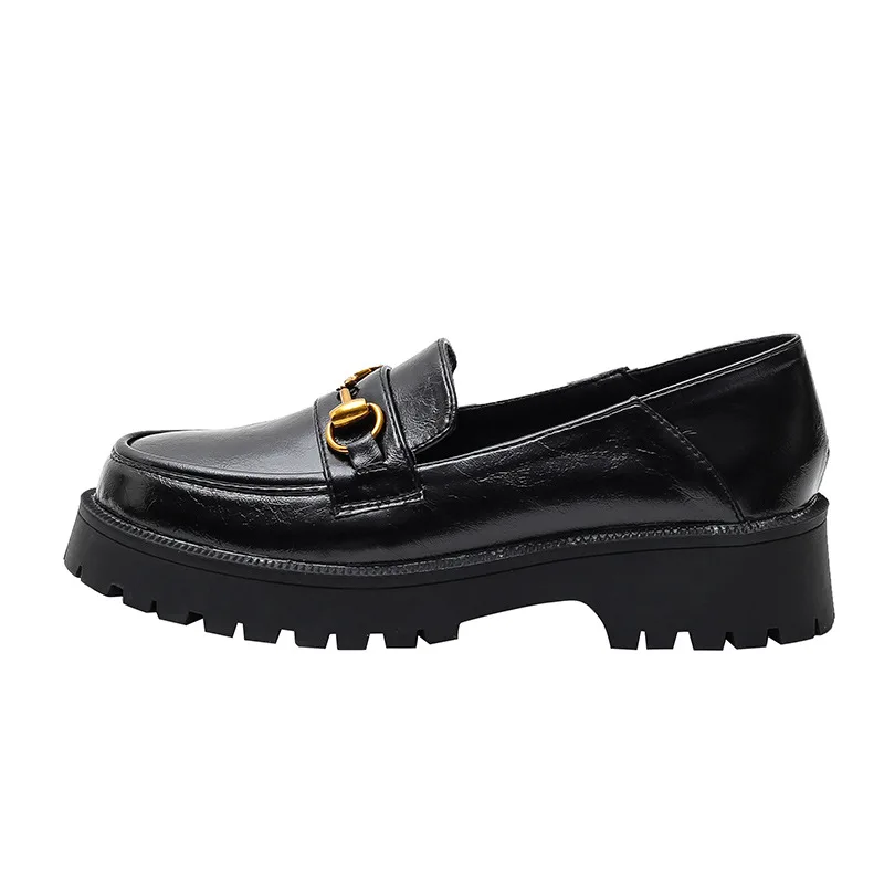 

2022 Новая модная повседневная женская обувь на толстой подошве с низкой ручкой в Корейском стиле