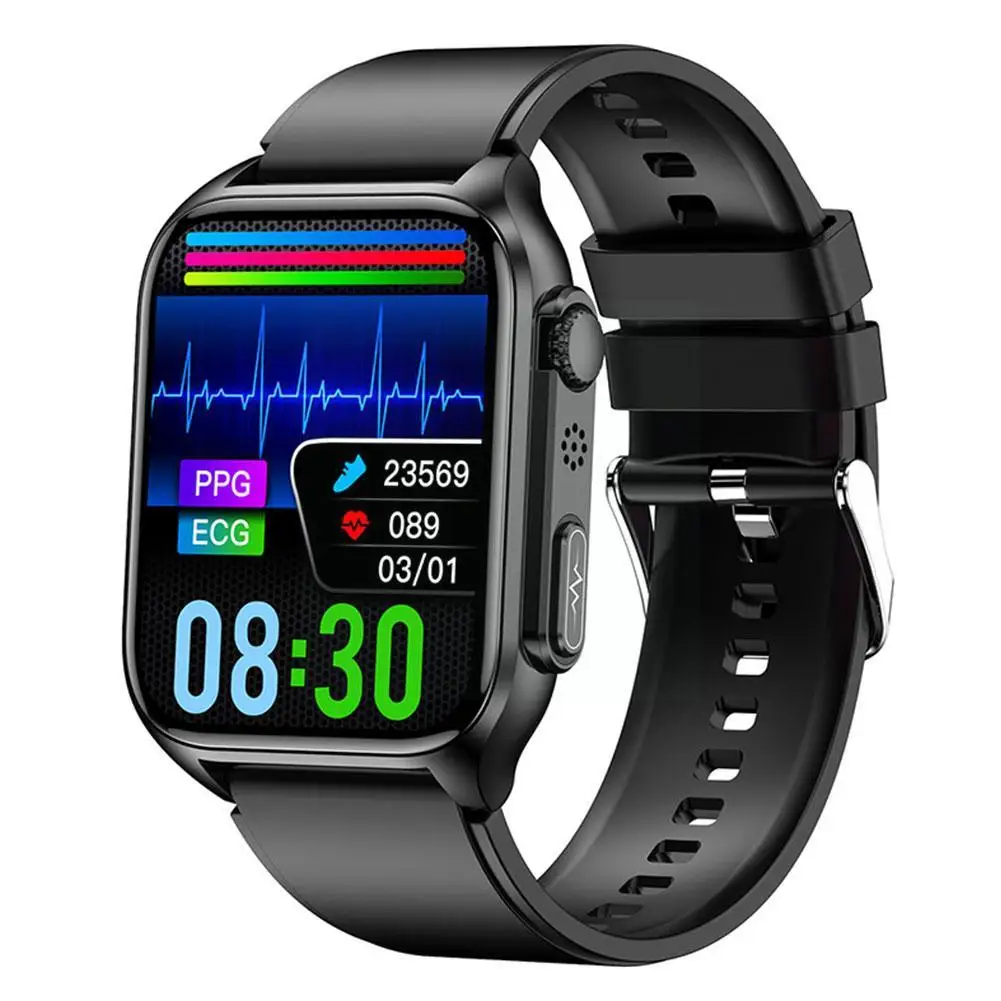 

TK12 Smart Watch Bluetooth5.0-compatible Call 1.96“ Smartwatch Watch Men Rate Sports Fitness HD Women Blood Pressure Heart C7K9