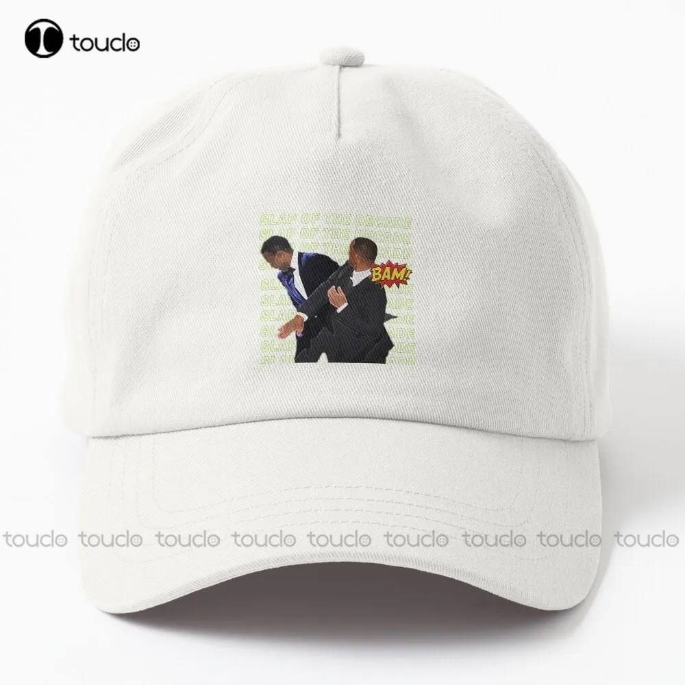 

Will Smith Slap Chris High Quality Dad Hat Baby Baseball Cap Personalized Custom Unisex Adult Teen Youth Summer Baseball Cap