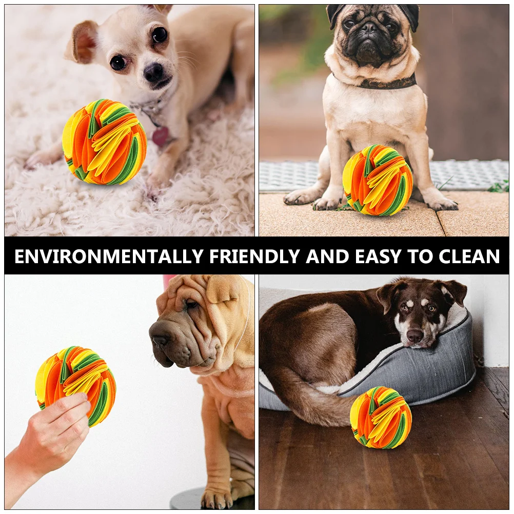 Игрушка для котенка нюхающий мяч собак игрушки утечка домашних животных корм