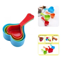 4pcs measuring jug great mix color food grade for restaurant measuring teaspoon measuring spoon