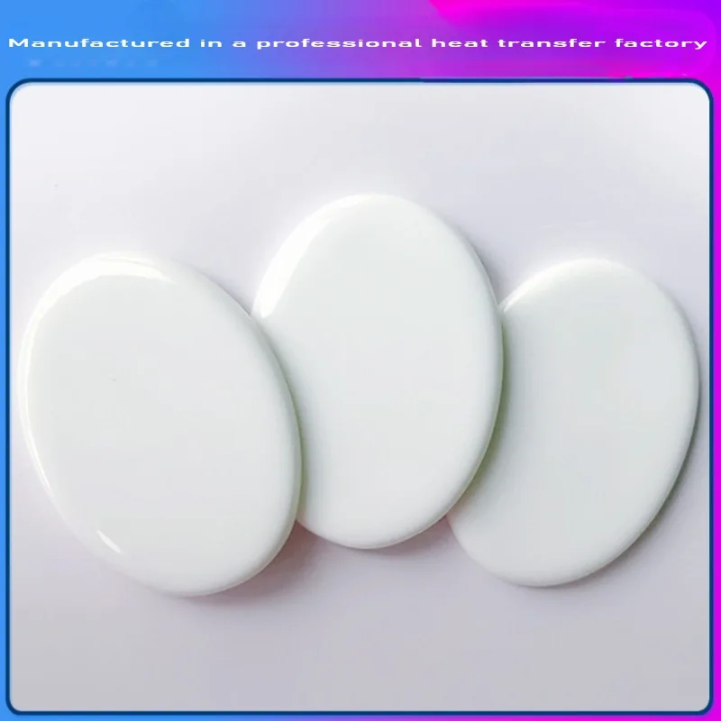 1 5/2/3/4/5/6 дюймов сублимационная пустая фарфоровая тарелка теплопроводная