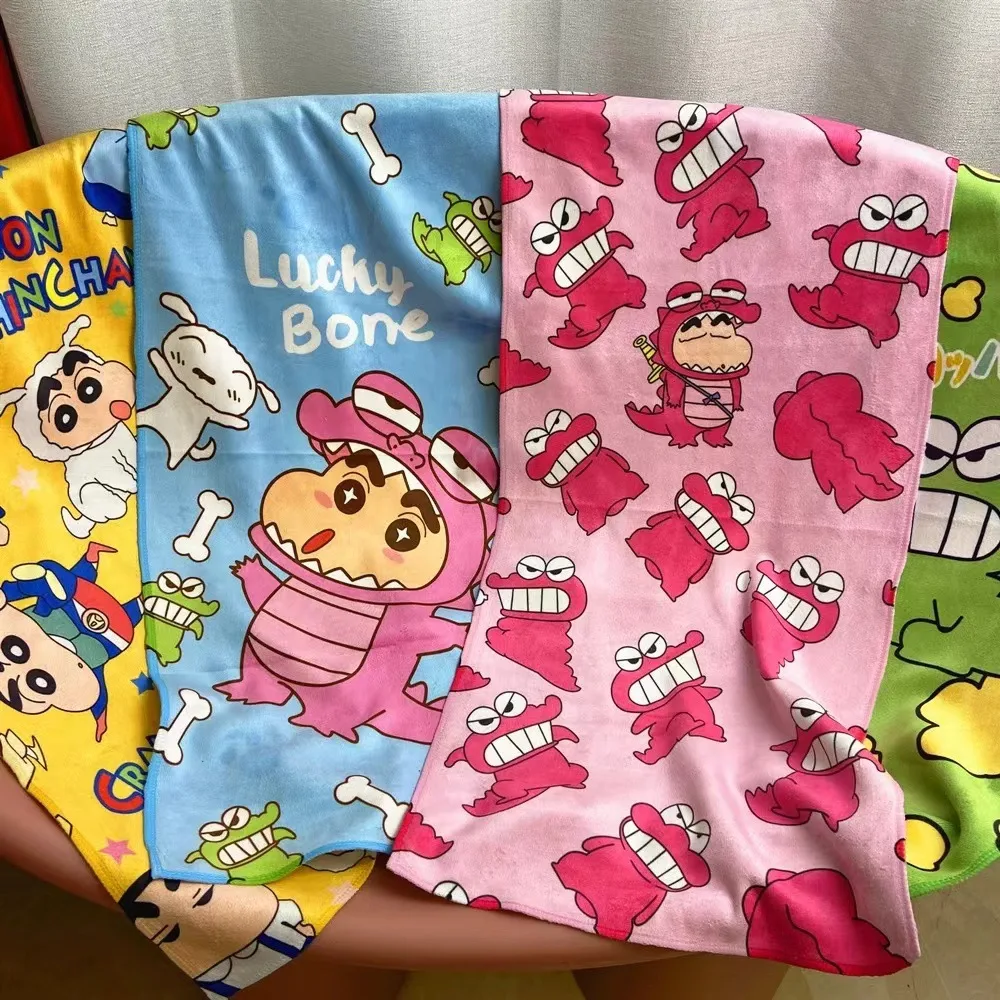 Kawaii Crayon Shin-Chan аниме полотенце мультяшные банные полотенца для ванной комнаты рук